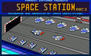 Space Station screen shot title